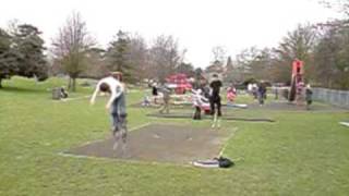 Powerbocking front flip