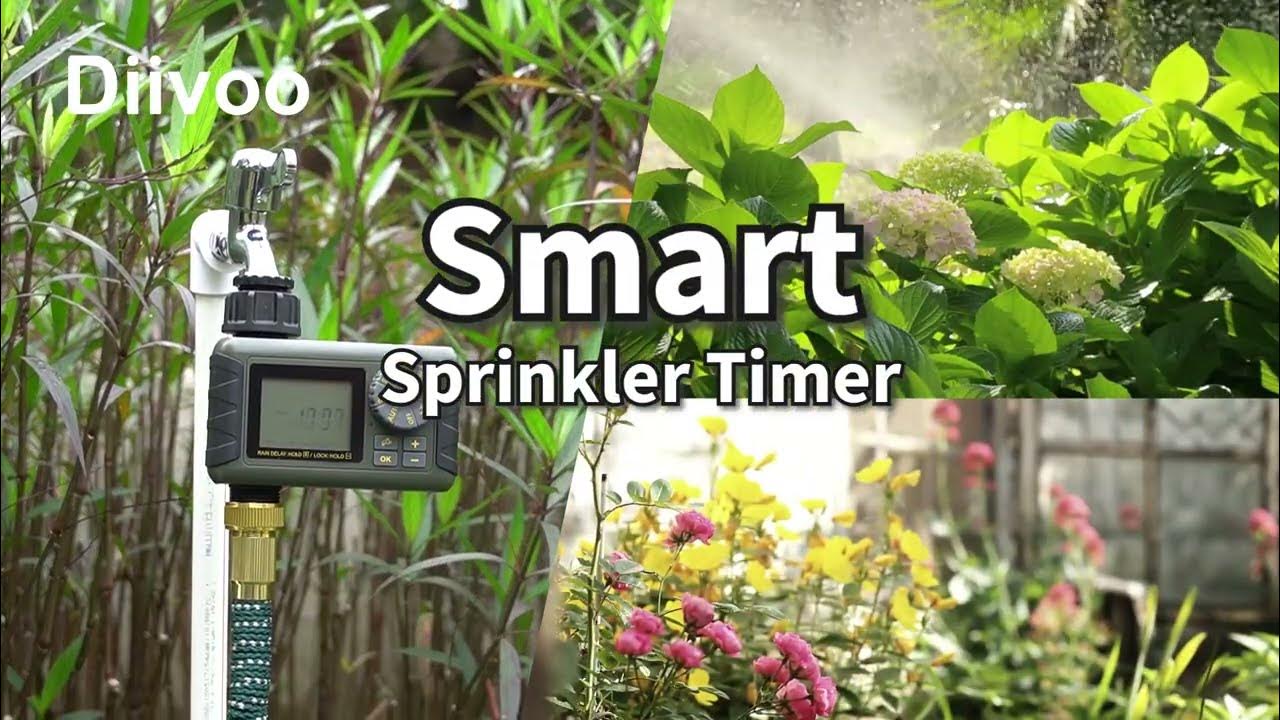 【Diivoo】 WT01 Smart Sprinkler timer Introduction Video YouTube