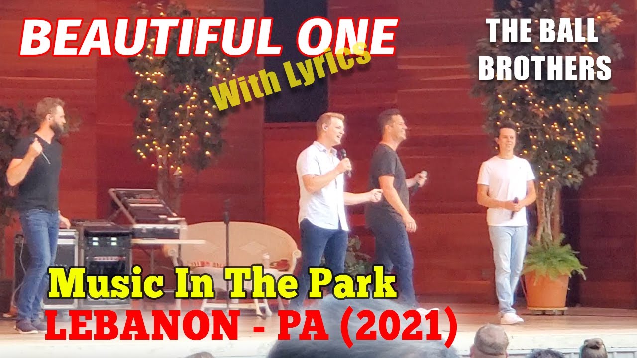 BEAUTIFUL ONE The Ball Brothers (Music In The Park 2021) YouTube