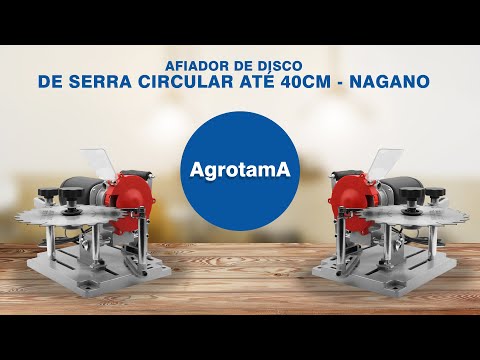 Vídeo de Afiador Disco de Serra Circular até 40 cm 110w