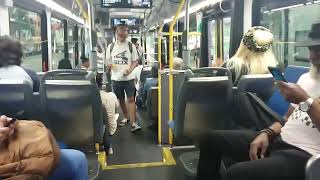 CTA bus ride on bus 8714 on the 49 from Division to the Blue Line