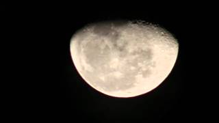 Moon - Nikon PROSTAFF 5 Fieldscope 82 + Canon 6D 50mm 1.8