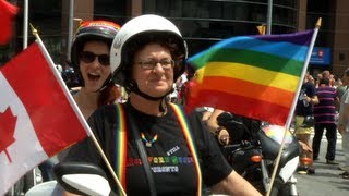 Toronto's fabulous Dyke March 2013