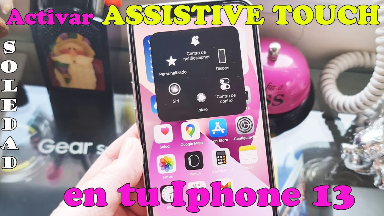 Como Activar ASSISTIVE TOUCH en tu Iphone 13, 13 mini, 13 Pro y 13 Pro ...