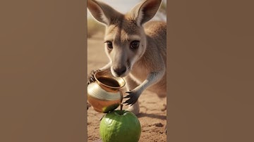 The Kangaroo and the Guava Tree🌳#ai #Kangaroo #Guava #Tree #aivideo #aishorts #yt