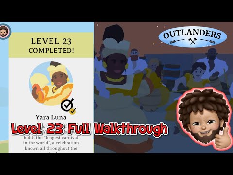 Outlanders - level 23 Yara Luna walkthrough | Apple Arcade