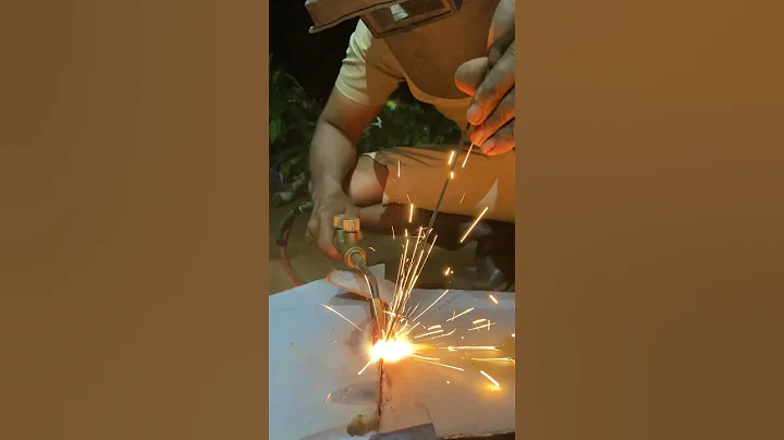 Oxy-Acetylene Welding  MISTAKE | can you found?  #weldingprocess #diyprojects #experiment