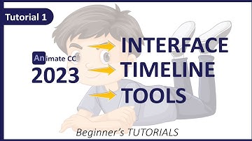 Timeline | Interface | Tools | Adobe Animate CC 2023 | English