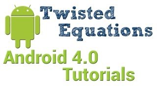 Android 4.0 Tutorials - 27. ListViews and Adapters Part 2