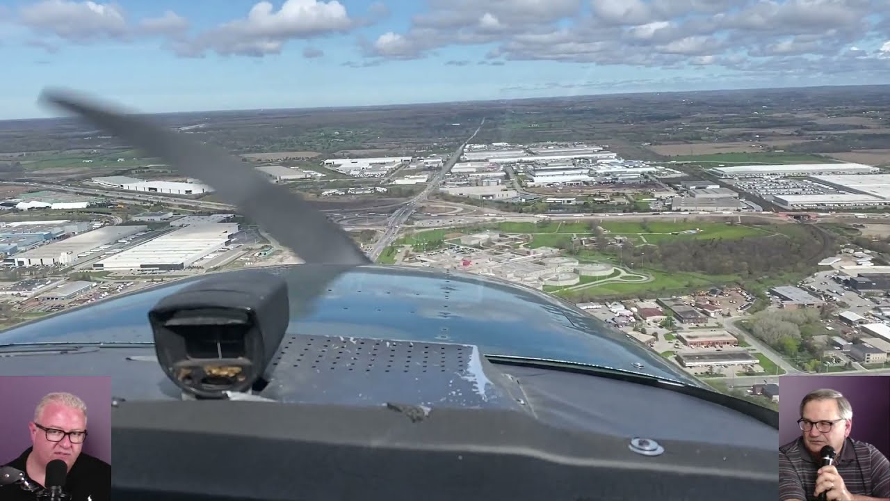 Flight Over Milton #10 with Colin Best & Chuck Charlton - It's Our Anniversary!