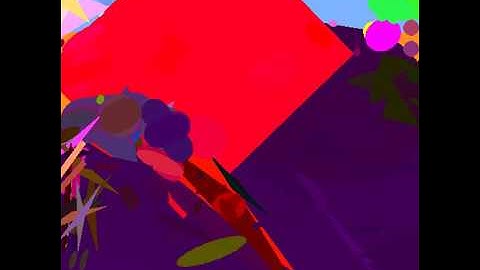 A Genetic Algorithm Judged By An Image Classifier Network Draws A Volcano