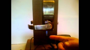 1TouchIQ2 Fingerprint Door Lock Audit Trail Instructional Video
