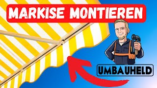 Markise Montage