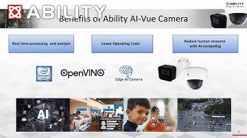 Ability AI-Vue Camera – Realizing the power of Artificial Intelligence