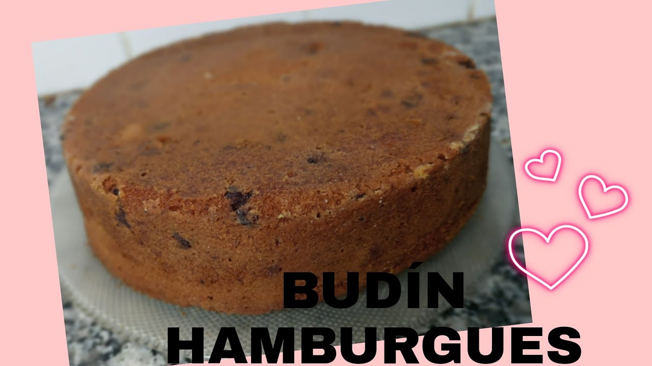 BUDÍN HAMBURGUES SUPER RICO  #superfacil  Y #pasoapaso  .