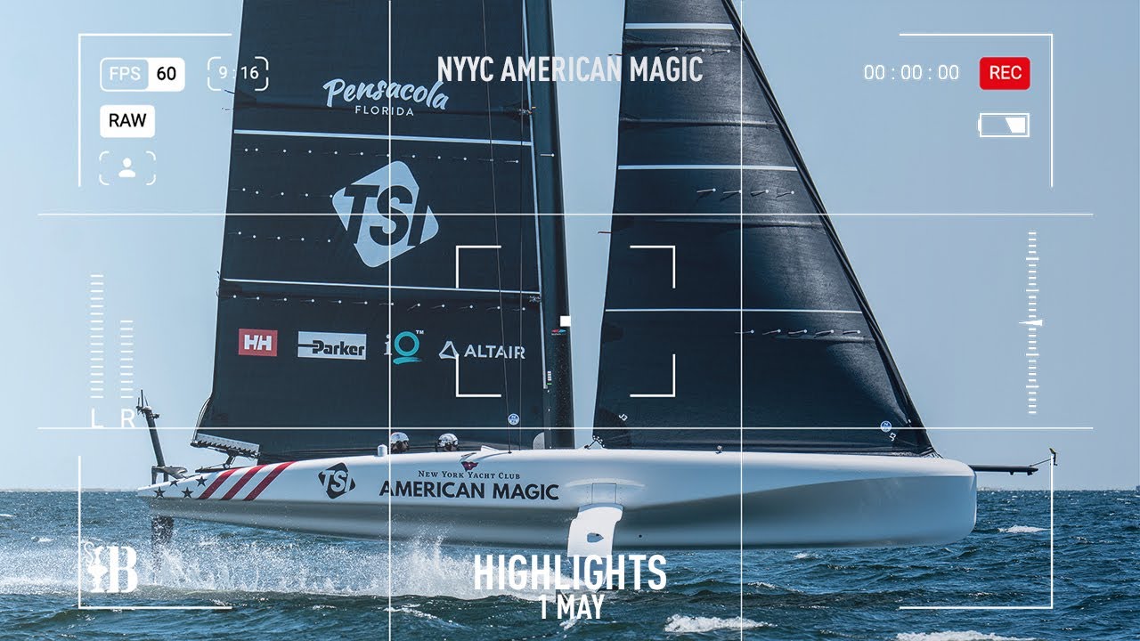 NYYC American Magic AC40-5 Day 28 Summary