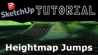 SketchUp - Creating Heightmap Jumps