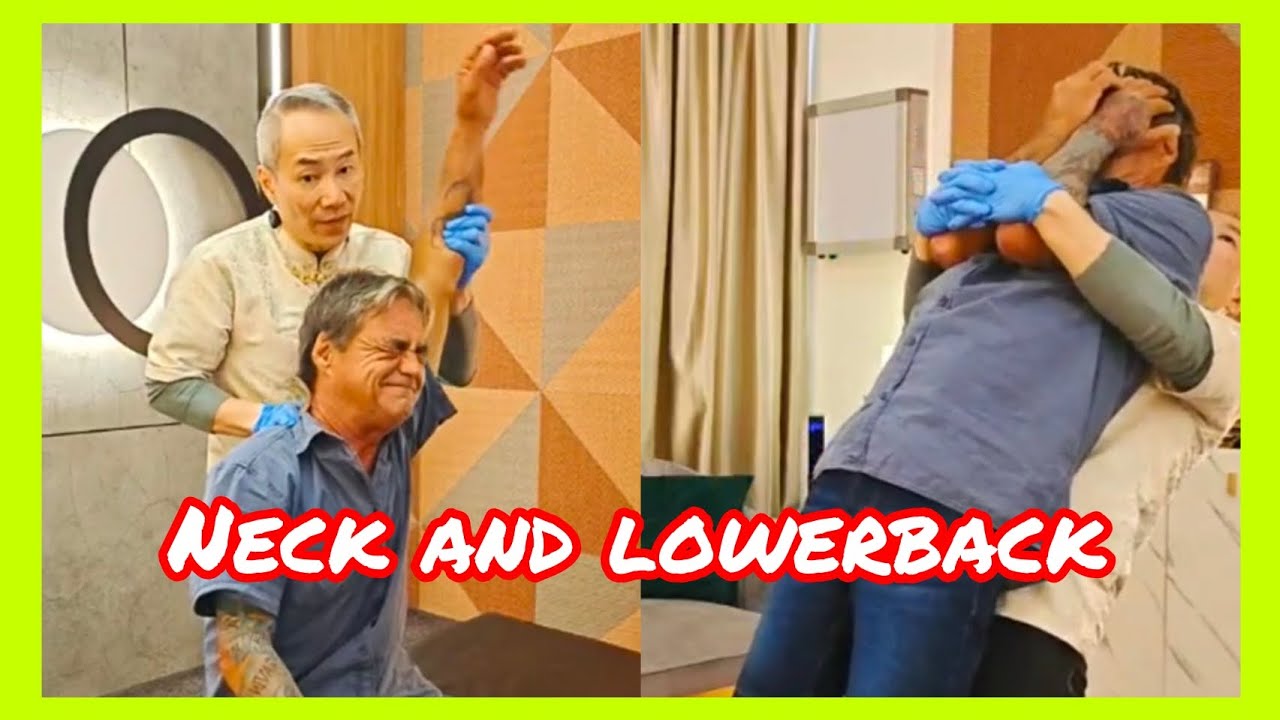 Chris Leong Treatment Neck and Lower Back Problems😱