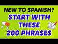 If You're New to Spanish, Start with These 200 Phrases