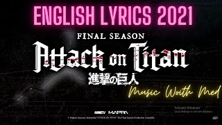 Attack on Titan Opening 6 — Shingeki no Kyojin Lyrics  — Final Season | My War 2021