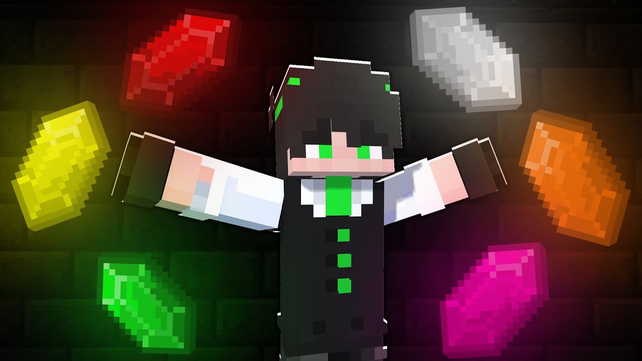 Nasıl Bu Kristallerle Minecraftta Bir Çeteyi YOK ETTİM?