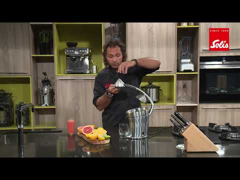 SOLIS Citrus Press Pro 845 RVS Citruspers