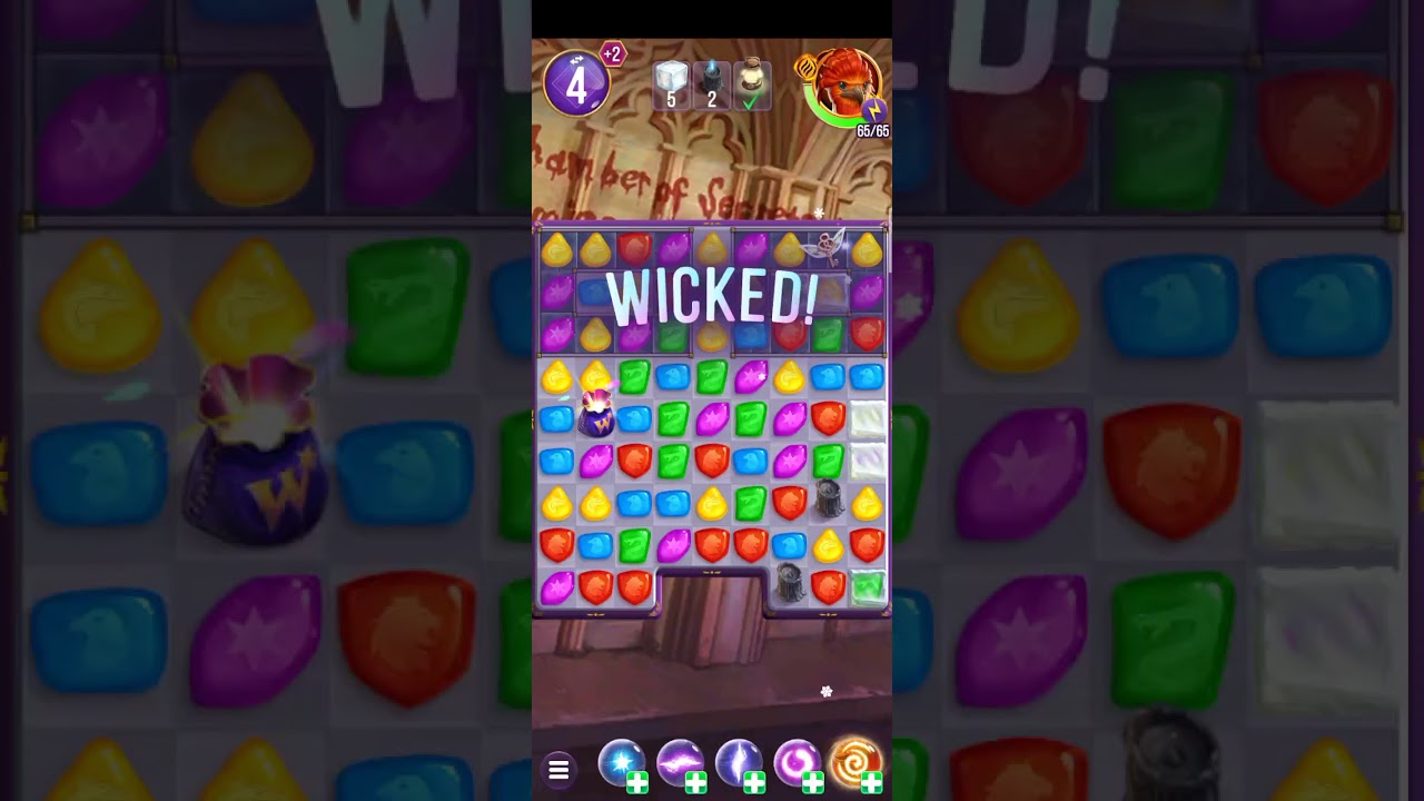 Harry Potter: Puzzles & Spells level 1396 no boosters