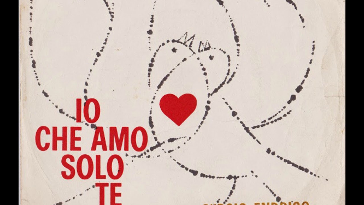 A10 Sergio Endrigo Io che amo solo te - YouTube
