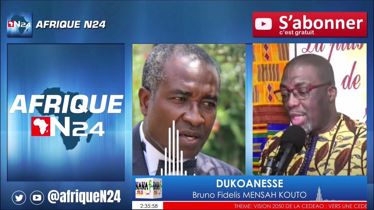 DUKOANESSE THEME VISION 2050 DE LA CEDEAO VERS UNE CEDEAO DES