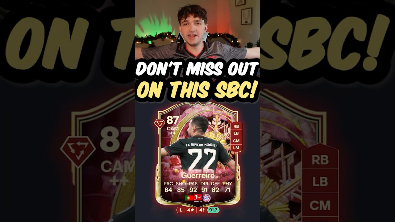 AMAZING VALUE SBC!💥DON'T MISS OUT ON RAPHAËL GUERREIRO!🇵🇹