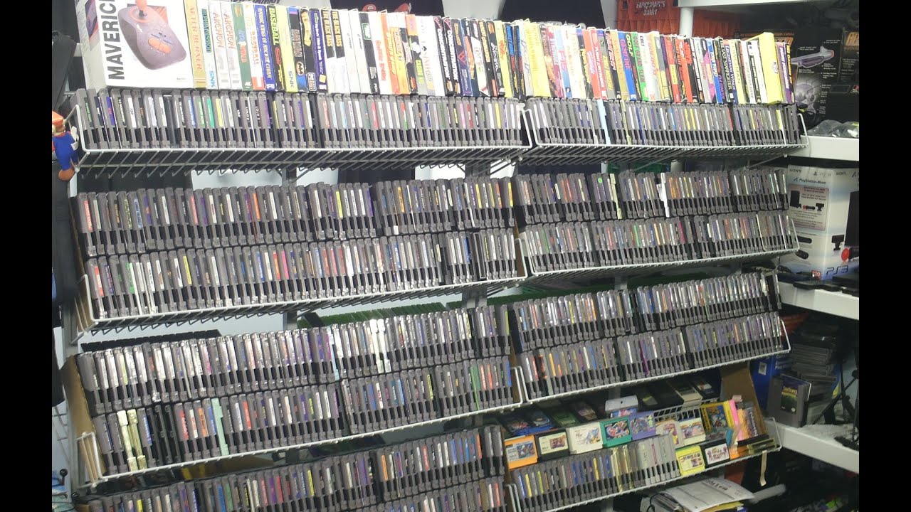Massive Video Game Collection Room Tour Part 2 Of 4 Youtube