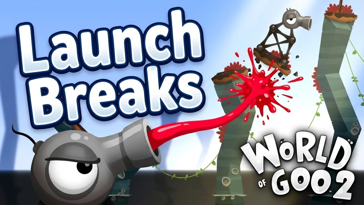 Video Thumbnail for Launch Breaks | World of Goo 2 | Walkthrough, Gameplay, No Commentary, Android