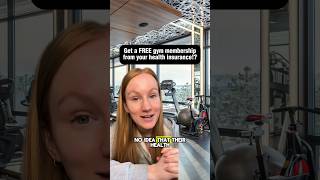 How to get a free gym membership from your health insurance 💪 #exercise #savemoney #gym