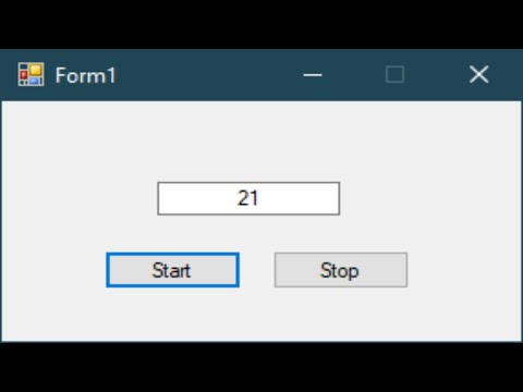 C# Tutorial - Timer control C#.NET | FoxLearn
