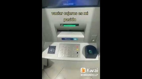 vaciando cajero 🙊