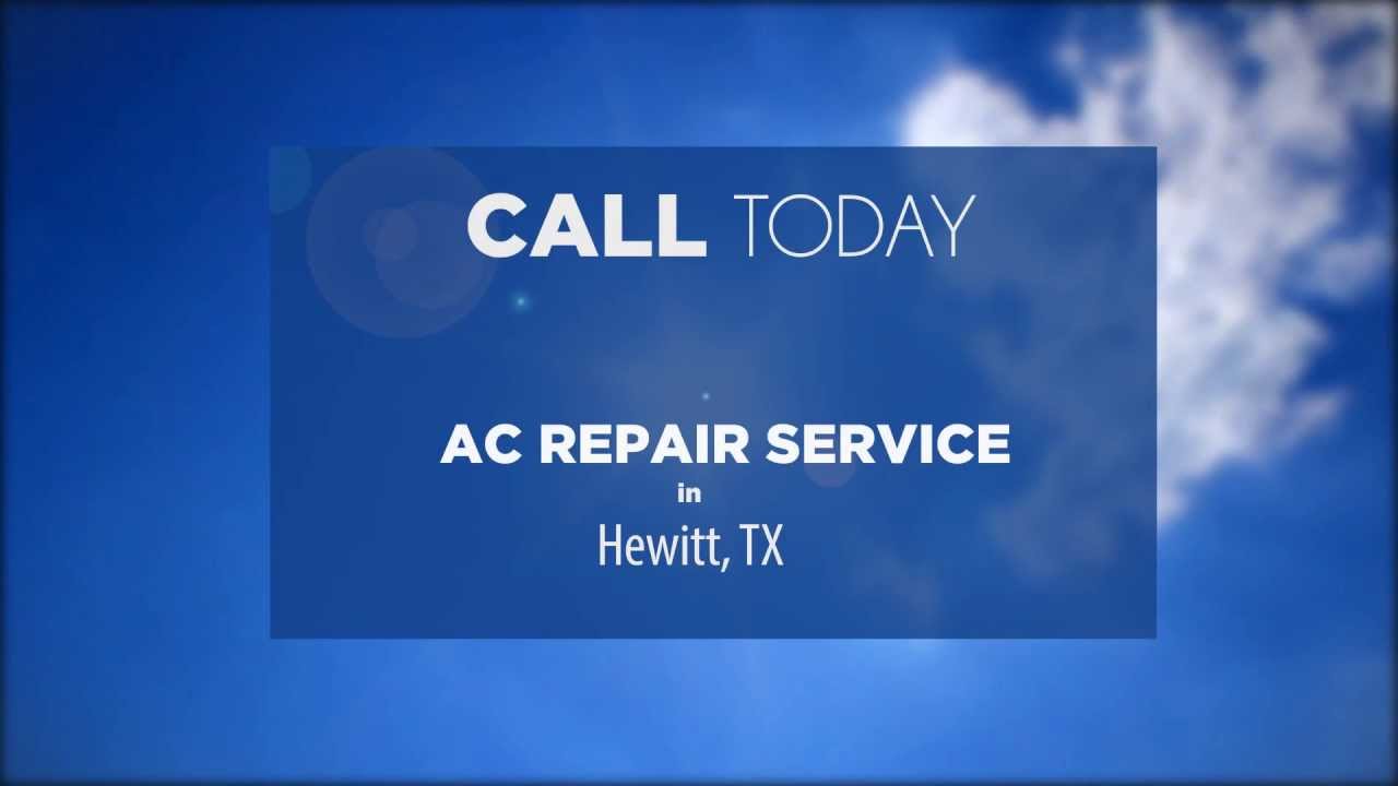 24 Hour Emergency AC Repair Hewitt TX.