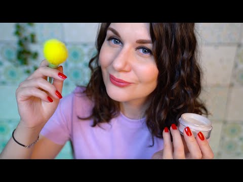 ASMR Makeup Artist Does Your Makeup, Relaxing Roleplay for Sleep