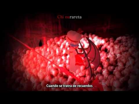 [東方-Silver forest] 永遠に幼き紅い月 - HD Karaoke [SUB-ESP]