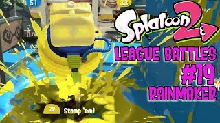 Splatoon 2: League Battles #19 - Rainmaker (Kensa Octobrush Gameplay)