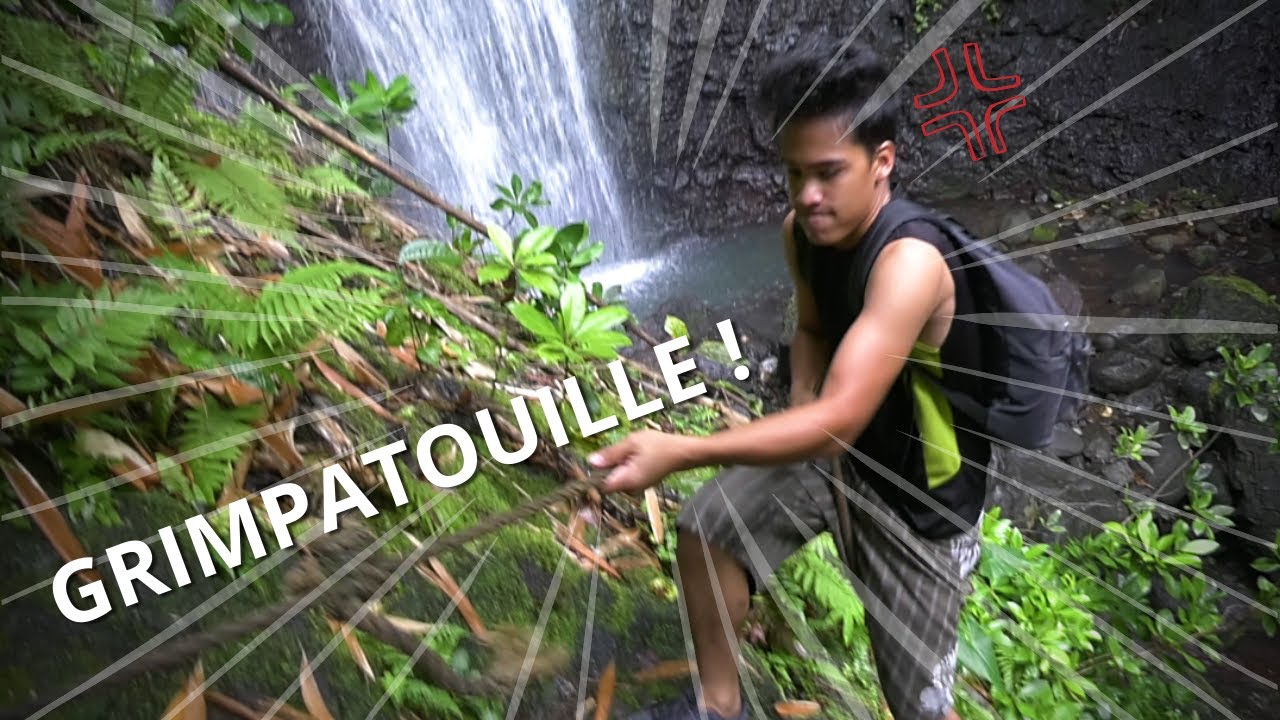 Une des plus belles cascades de Raiatea !