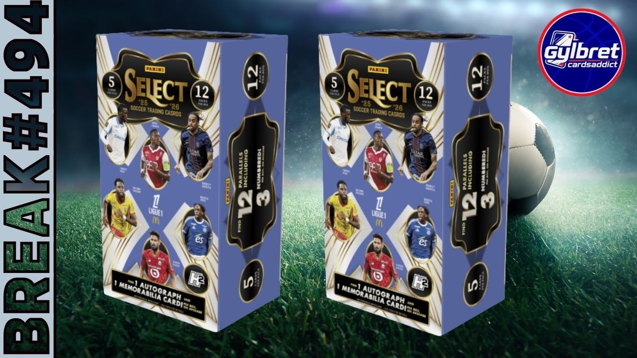 ⚽ Break cartes Football PANINI SELECT ligue 1 (#494)