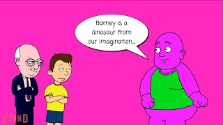 Barney Disrupts The Cl By His Theme Song