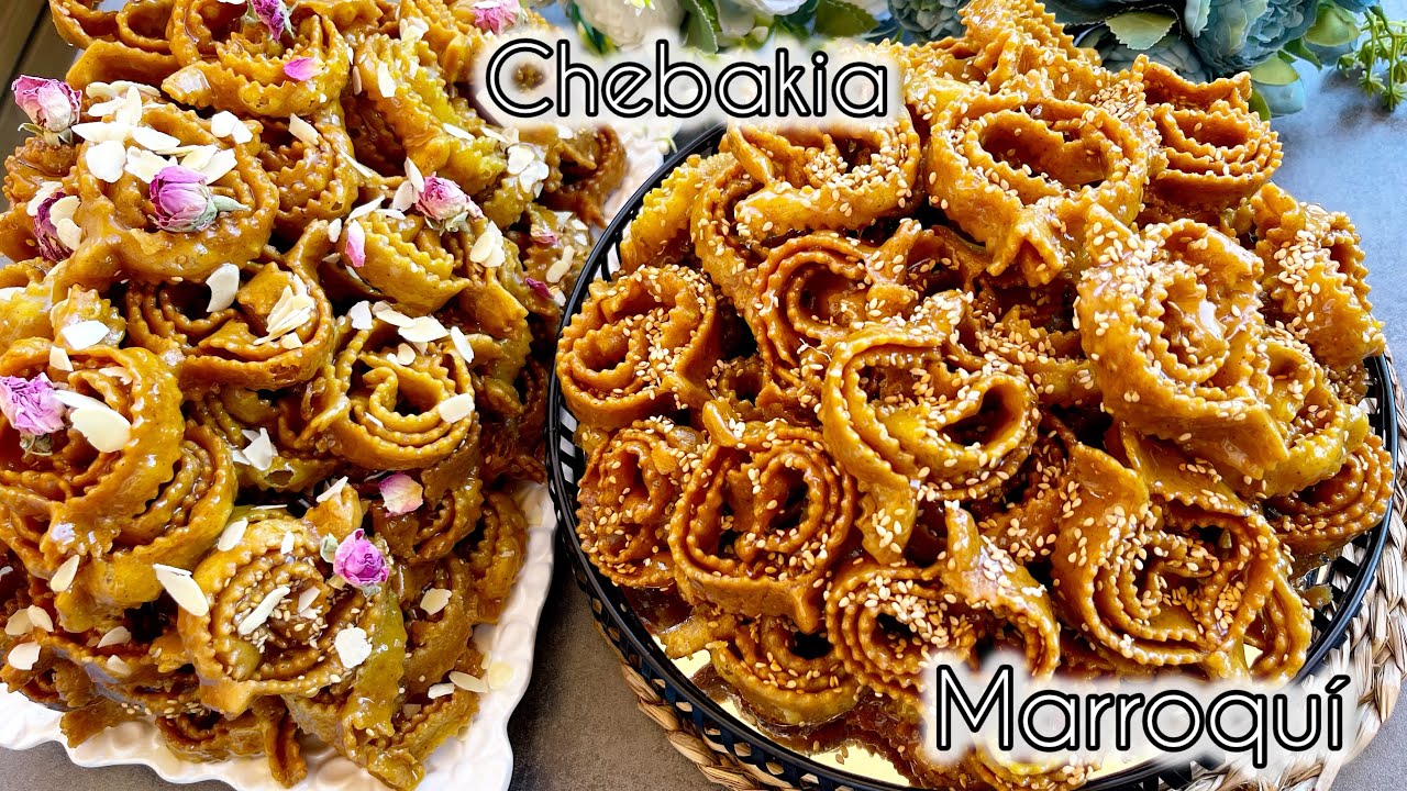 #ramadan2026 🤲CHEBAKIA #receta tradicional #arabe #comidaarabe se derrite en la boca 🤤 riquísimo👌