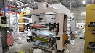 Flexo Printing Machine Stack Type - Double Side 4 color  | ChangHong Profile
