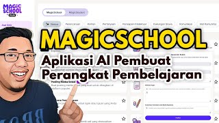 MAGICSCHOOL ‼️ Aplikasi AI Lengkap Pembuat Segala Macam Perangkat Pembelajaran Untuk Dosen & Guru