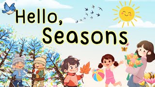 Short Poem || Hello, Seasons || 4 Seasons || Bedtime Story || Kids Learning II #arcbrainsparks