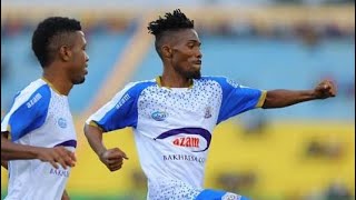 Goli la azam vs simba 1-0 leo dakika 45 za kwanza goli la Idd nado
