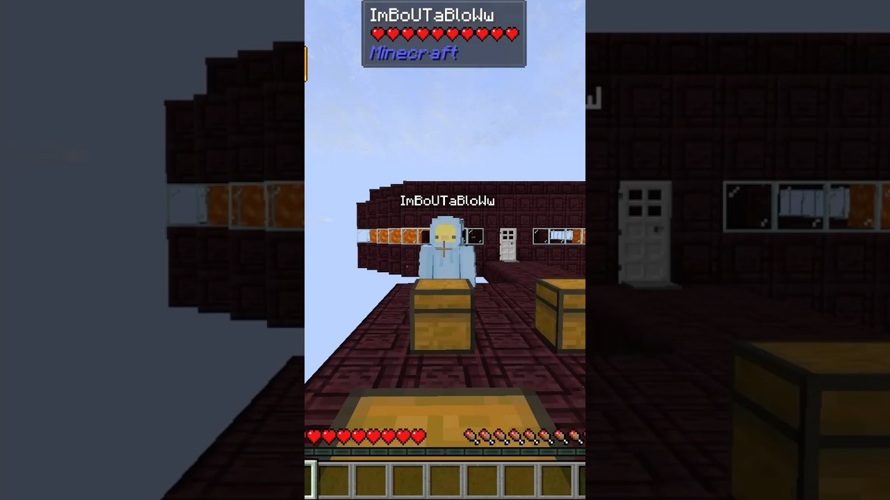 Chest Arena Is Way Too Fun... #minecraft #gaming #shorts