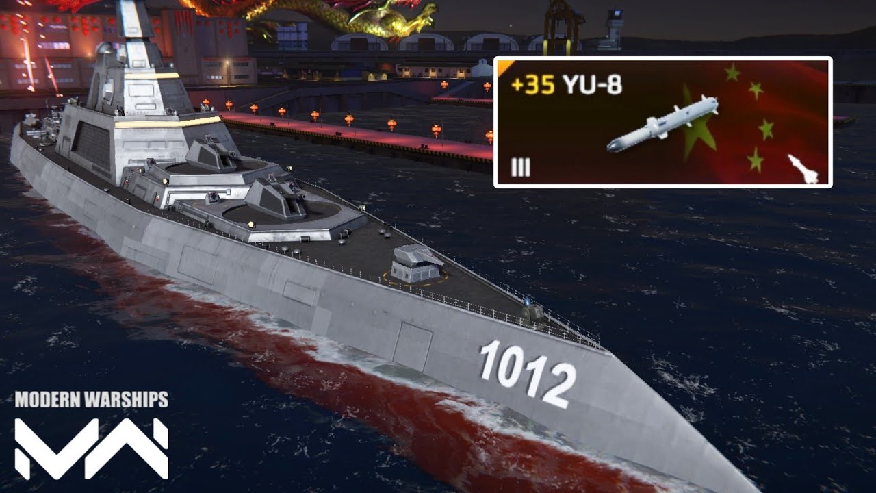 Modern Warships: new YU-8 missile. Alpha test gameplay.