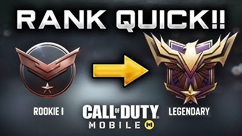 I HIT LEGENDARY RANK IN COD MOBILE FOR THE FIRST TIME!!